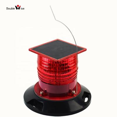 China High Building Doublewise ICAO FAA LED Solar Powered Aviation Obstruction Lights for sale