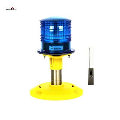 China Wireless PC Doublewise ICAO/FAA Airport Taxiway Solar Led Light for sale