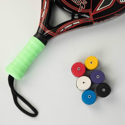 China Non-woven+polyurethane Sweat absorption badminton paddle racket accessories overgrip in bulk for sale