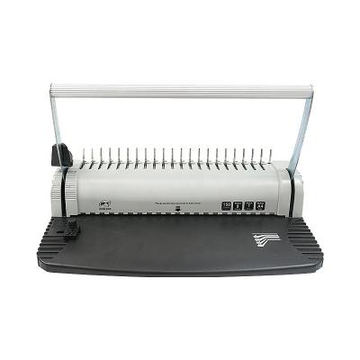 China Paper Products 21 Holes With Starter Kit PVC Binding Letter A4 Comb Binding Machine for sale