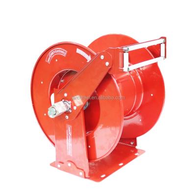 China Retractable Air Garden Water Hose Reel Wall Mount Auto Rewind Retractable Hose Reel With Brass Gun for sale