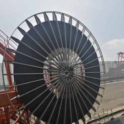 China Industrial Equipment Gantry Crane 100m Spring Return Cable Reel Motorized Motorized Cable Drum for Bridge for sale