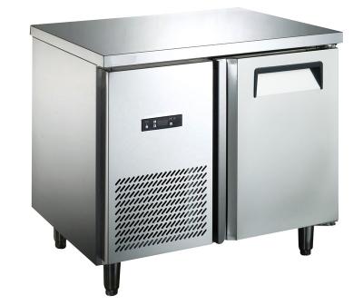 China Single-temperature worktable with freezer for restaurant and pizza shop best selling 2020 for sale