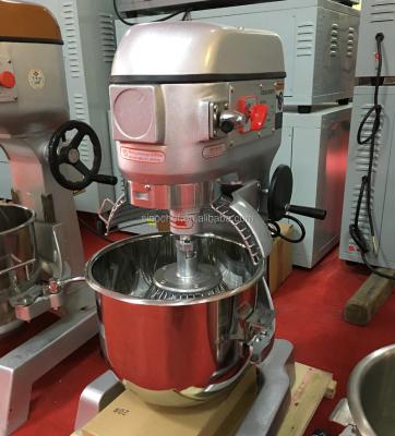 China 40 L Speed ​​Universal Food Mixer Cake Mixer Hotels 3 Planetary Mixer for sale