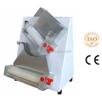 China Commercial hotels pizza equipment 12 inch electric pizza dough press roller machine for sale for sale