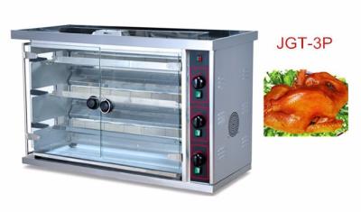 China Roast 3 rod gas chicken rotisserie machine for sale for sale