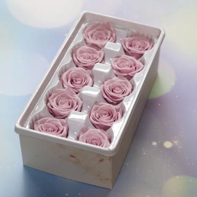 China Various parties send gifts to send mom friends parents wedding decoration forever preserved flower natural eternal immortal preserved roses for sale