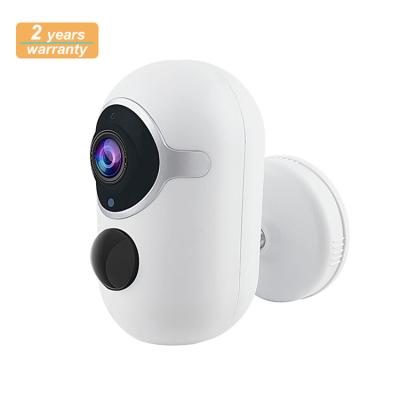 China Mini Tuya NIGHT VISION 1080P security camera wifi cam battery operated wireless home smart monitor battery video IP camera for sale