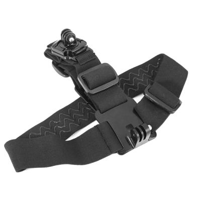 China Helmet Head Mount Fixing 2pcs Sports Action Cameras Head Strap Accessories For Go Pro for sale