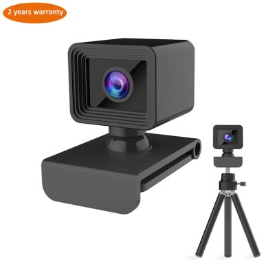 China Online Education Video Call Conference Microphone Speaker Tripod All In One 1080p 30fps Live Streaming PC Laptop Meeting USB Webcam for sale