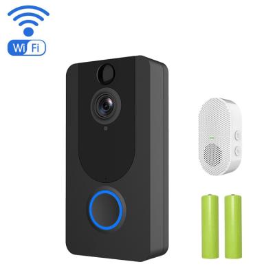 China 1080p WiFi Doorbell Home Office Warehouse Apartment Security Camera Battery Chime Waterproof Wireless Intercom Security Camera Hd EKEN V7 V5 for sale