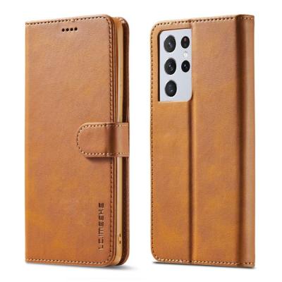 China Factory Wholesale Leather Shockproof Phone Case For s22 ultra Flip Wallet Phone Case Cover With Card Slots Holders For Samsung S22 S21 S20 for sale