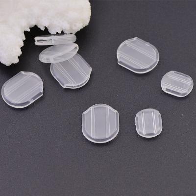 China Luxury Jellyfish Shaped Silicone Ear Pads For Clip On Earrings for sale