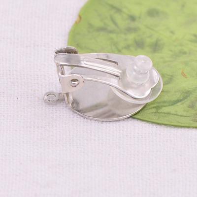 China Fashionable Metal Ear Clip Rhodium Frog Shape Non-Piercing Ear Clip for sale