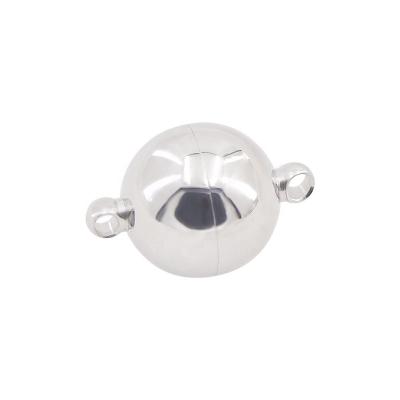 China Fashionable Hemispherical Shape Magnetic Buckle For Bracelet Necklace Leather Making for sale