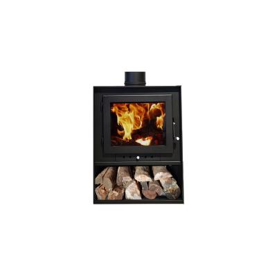 China China Traditional Manufacture Carbon Steel Mantel Fireplaces Wood Burning Stoves for sale