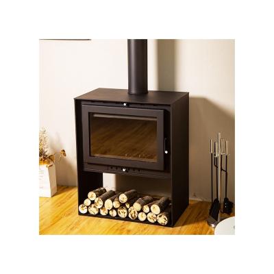 China Best Price Traditional Wholesale High Quality Black Wood Burner Indoor Fireplaces Stoves for sale