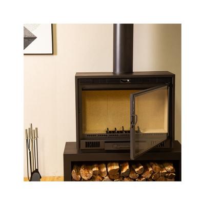 China Traditional High Quality Carbon Steel Wood Burner Indoor Fireplaces Stoves for sale