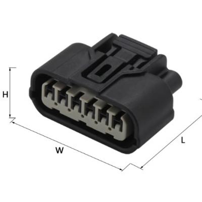 China DJ70610A-1-21 Automotive 6 Pin Auto Waterproof Cable Electrical Connectors For Cars for sale