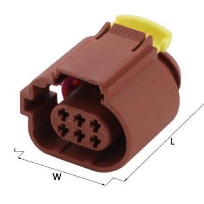 China DJ7062C-1.5-21 Automotive 6 Pin Auto Waterproof Cable Electrical Connectors For Cars for sale