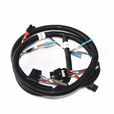 China Electronic Cable Wire Harness Fitted Motorcycle Factory Wiring Custom Cheap Connector for sale