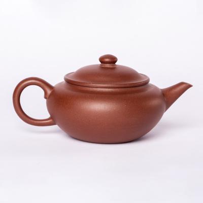 China Viable Semi Handmade Purple Yixing Clay Teapot 012 for sale