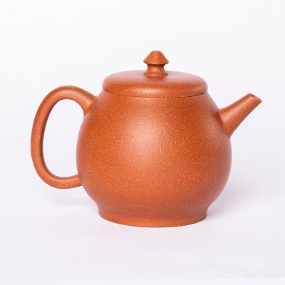 China Viable Semi Handmade Purple Yixing Clay Teapot 015 for sale