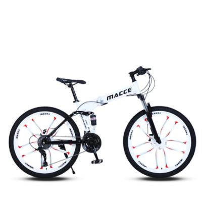 China Adult Customized Color And Logo 30 Speed ​​Foldable Mountain Bike For Men for sale