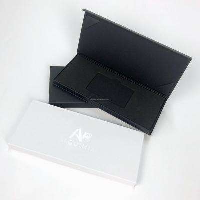 China Recyclable Wholesale Custom Luxury Business Card Slide Cardboard Credit Card Gift Box for sale