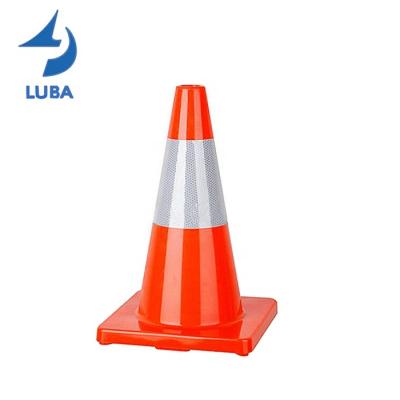 China Roadway Safety 45Cm PVC New Style Cold-resistant Traffic Cones For Roadway for sale