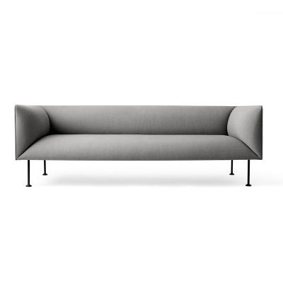 China High Quality Efficient Production Capacity H Shape 5 6 7 Seater Custom Furniture Gray Sofa Set for sale