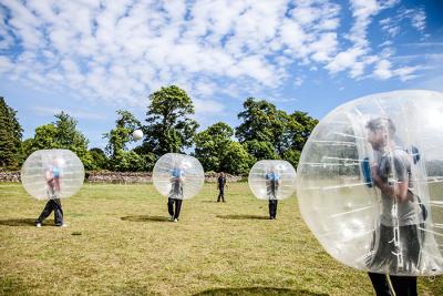 China Fun Game Colour Inflatable Bubble Soccer with Heat Sealing 2 Years Warranty for sale