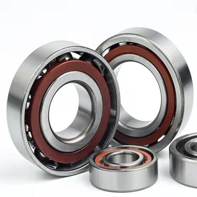 China Stable performance: high-speed low voice angular contact ball bearing 7214 double row thin angular contact ball bearing for sale