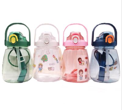 China CLASSIC Big Belly Messenger Outdoor Water Bottle with Handle and Cute Sticker for sale