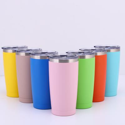 China 20oz Outdoor Car Cup 304 Stainless Steel Car Insulation Cold Or Hot Water Cup for sale