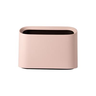 China No Small Home Office Bedroom Living Room Mini Table Bedside Trash Can for sale