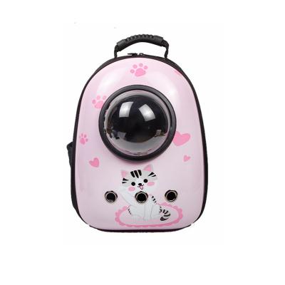 China Fashion Space Pet Backpack Transparent Portable Carriers S for sale