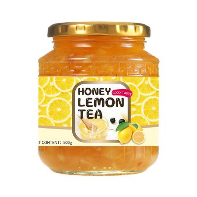 China Hot Drinking Lemon Honey Tea Wholesale Price Chinese Honey Fruit Tea For Export Royal Sweet Sale for sale