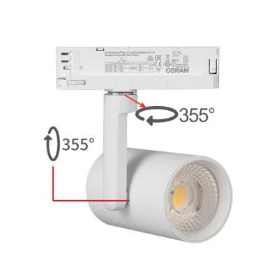 China Fast Delivery Customized Modern Dimmable Lighting Linear Magnetic Rail Led Track Light for sale