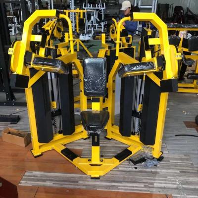 China Gym Strength Fitness Equipment Mts Pin Loaded Dual Weight Stack Safe Triceps Extension for sale