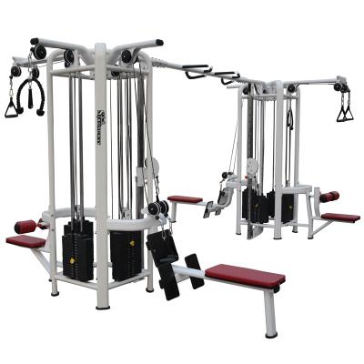 China DA05 Safe Gym Equipment Multi-jungle 8 Rack Fitness Machine for sale