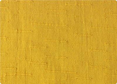 China Elegant Yellow / White 100 Rayon Fabric Jacquard Upholstery Fabric 120gsm for sale