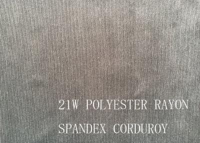 Chine VELOURS CÔTELÉ de SPANDEX de RAYONNE de POLYESTER de 90%P 8%N 2%SP 21W POUR le MANTEAU à vendre