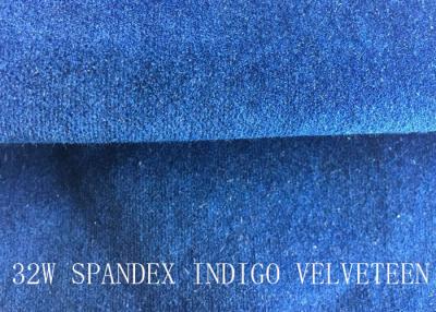 Chine VELVENTINE d'INDIGO du SPANDEX 32W POUR le PANTALON POUR GARGEMT à vendre