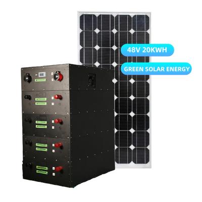 China High Quality Electric Power Systems Energy Storage Battery Rack Module 48v 20kwh Container Rack Mounted Solar Powered Battery Storage System for sale