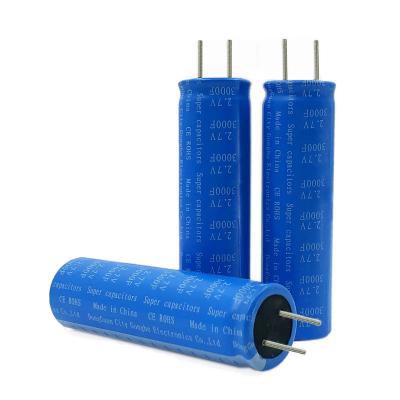 China Super Long Cycle Life Capacitor Battery 2.7v 3000f Battery Pack With Portation Board for sale