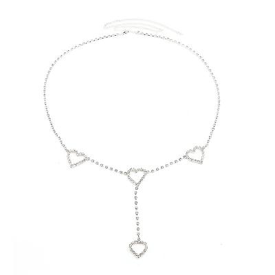 China Fashionable Gold Plated Ladies Waist Chain Crystal Rhinestone Belly Body Chain Ladies Waist Chain Sexy Women Jewelry for sale