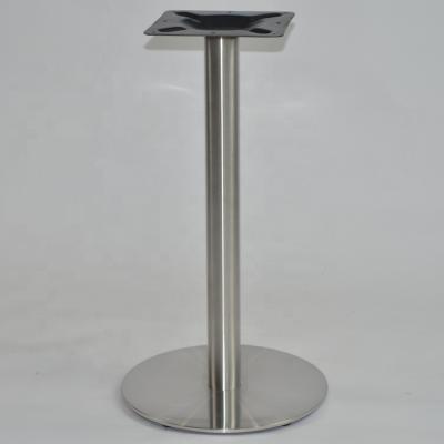 China Stainless Steel Table Base Restaurant Metal Dining Table Leg Furniture Modern Cheapest Swept Leg for sale