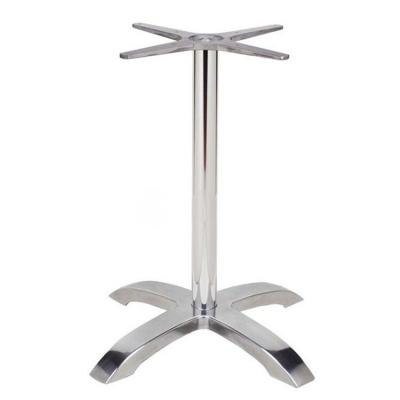 China Modern aluminum table base folding table base aluminum outdoor casting restaurant hardware hardware accessories for sale