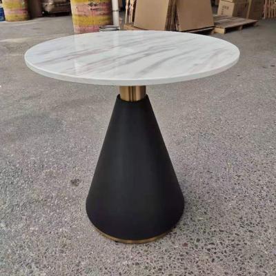 China Modern metal table base with black stainless steel for restaurant table for sale